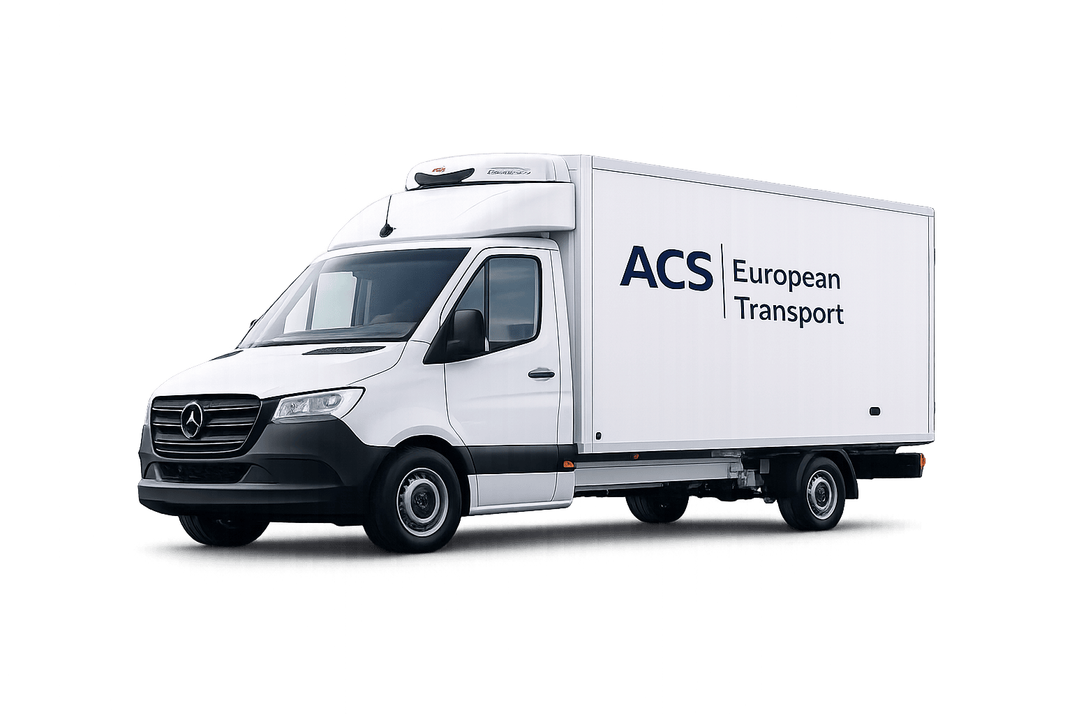 Refrigerated 3.5 tonne box van for temperature controlled European freight