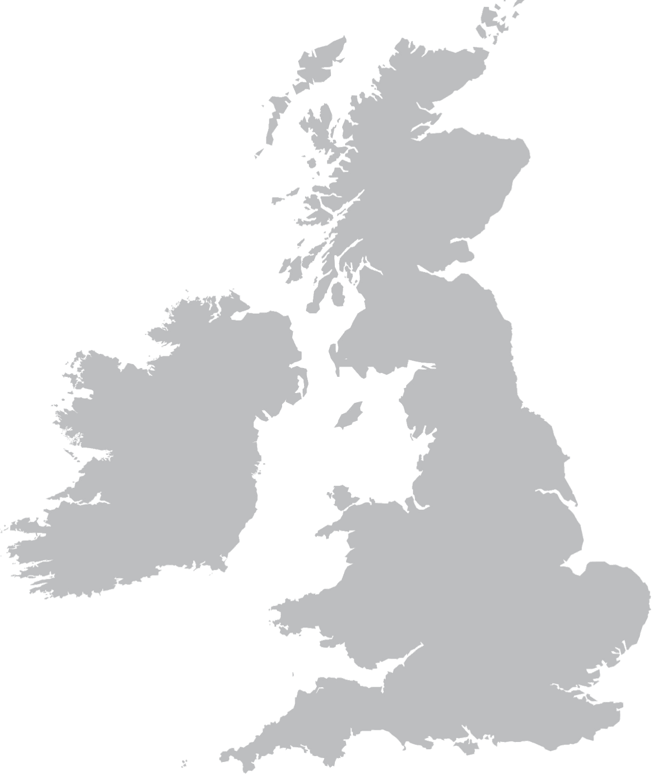 UK map outline
